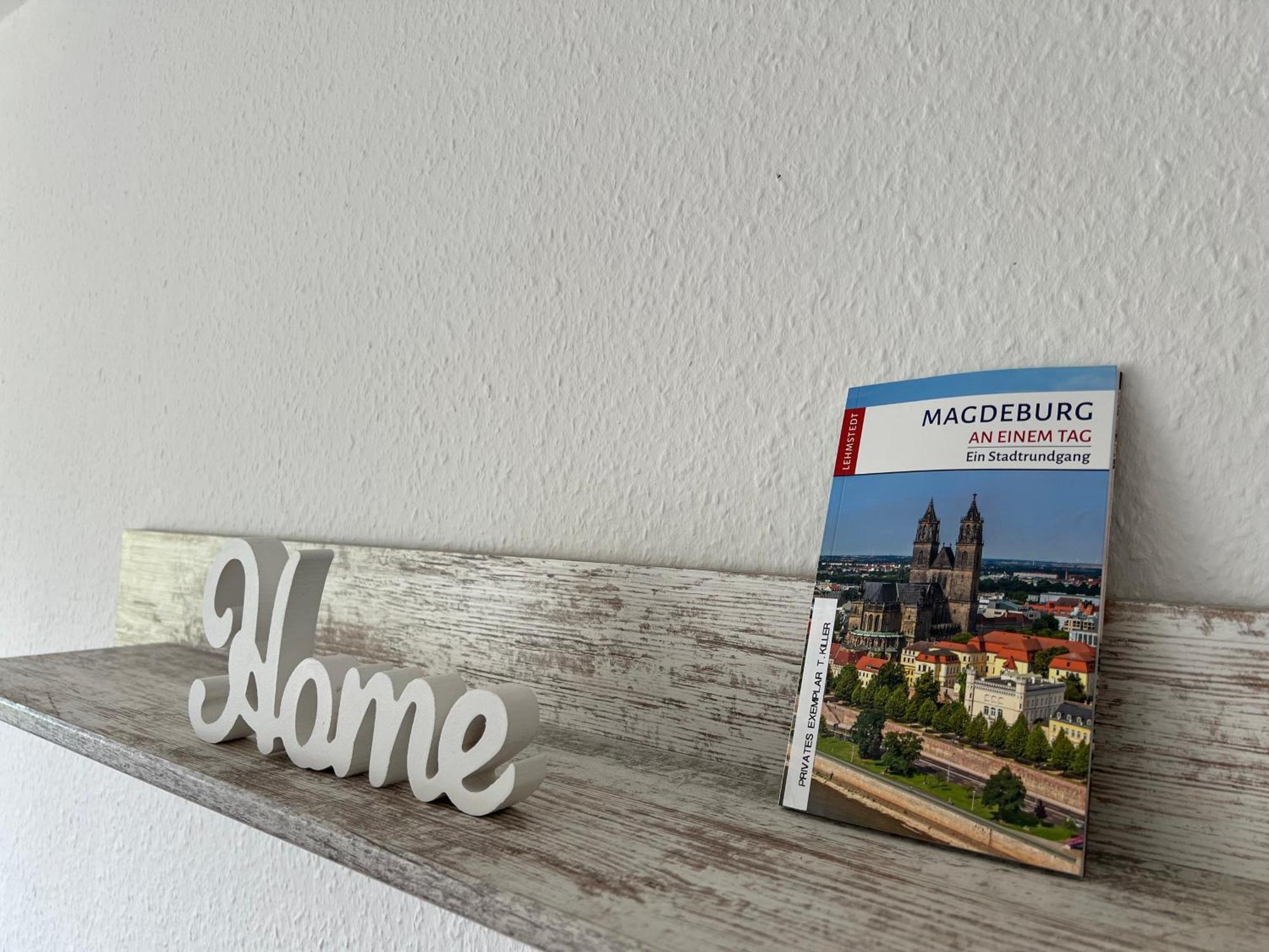 Schickes Einzimmerapartment Nahe Uniklinik Magdeburg Bagian luar foto
